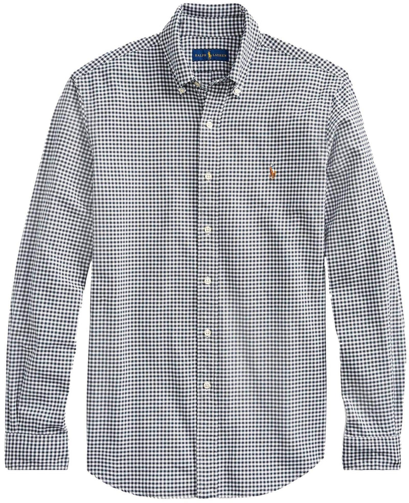 POLO RALPH LAUREN Men's Classic Oxford Long Sleeve Sport Shirt-100