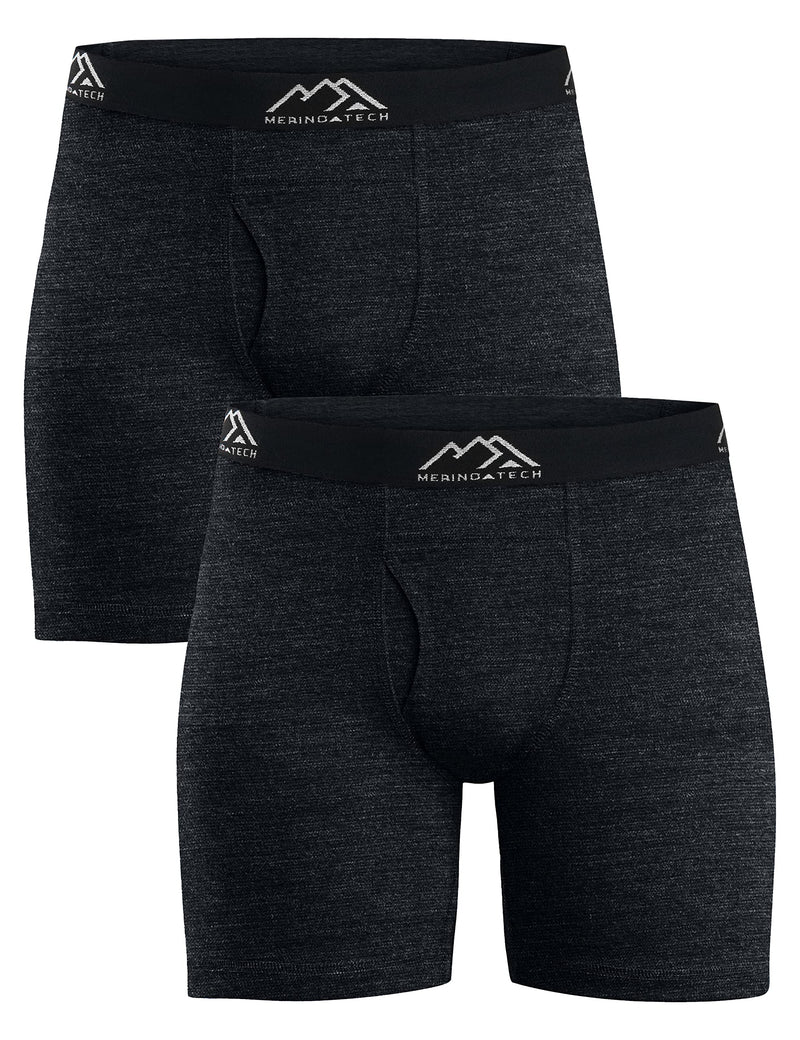 Merino.tech Merino Wool Underwear Mens - 100% Merino Wool Base Layer Boxer Briefs for Men-49