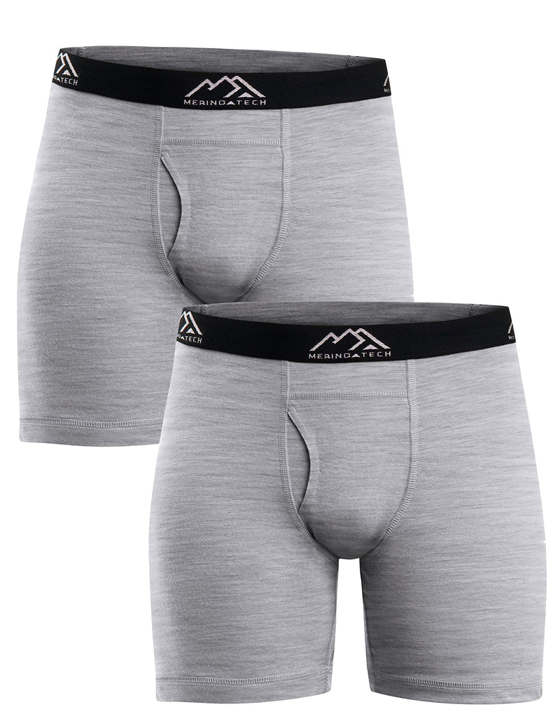 Merino.tech Merino Wool Underwear Mens - 100% Merino Wool Base Layer Boxer Briefs for Men-9