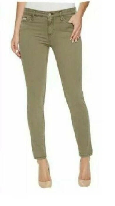 Calvin Klein Jeans Women's Contour Skinny Fit Jeans, Light Green, Size 2-1