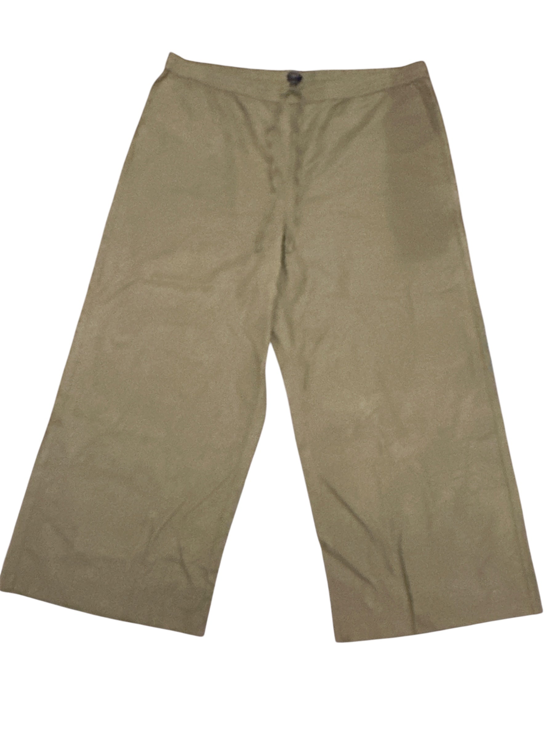 J.CREW linen-blend slim wide-leg drawstring pant, GSU, 20