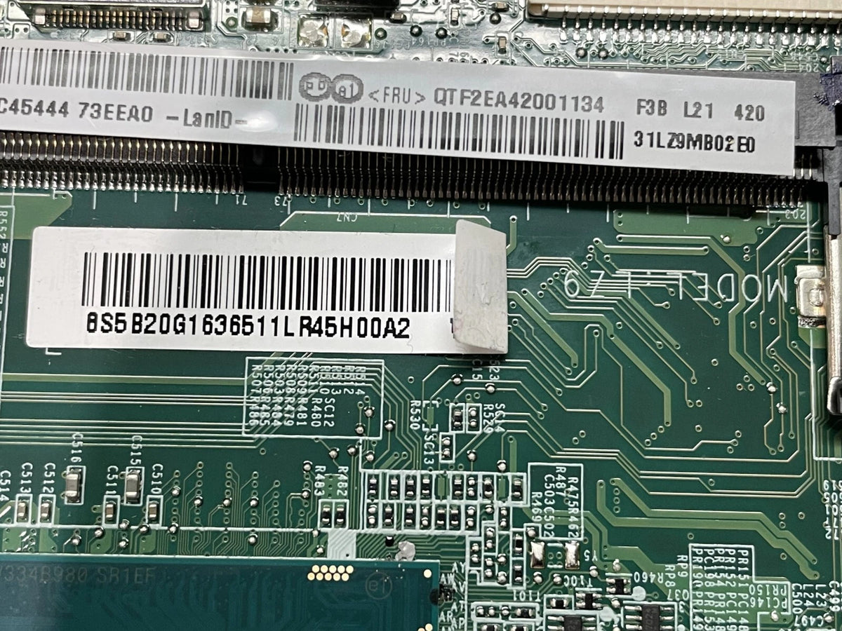 Lenovo IdeaPad U430 14" Intel i5-4210U 1.7GHz Motherboard 31LZ9MB02 (AS-IS)