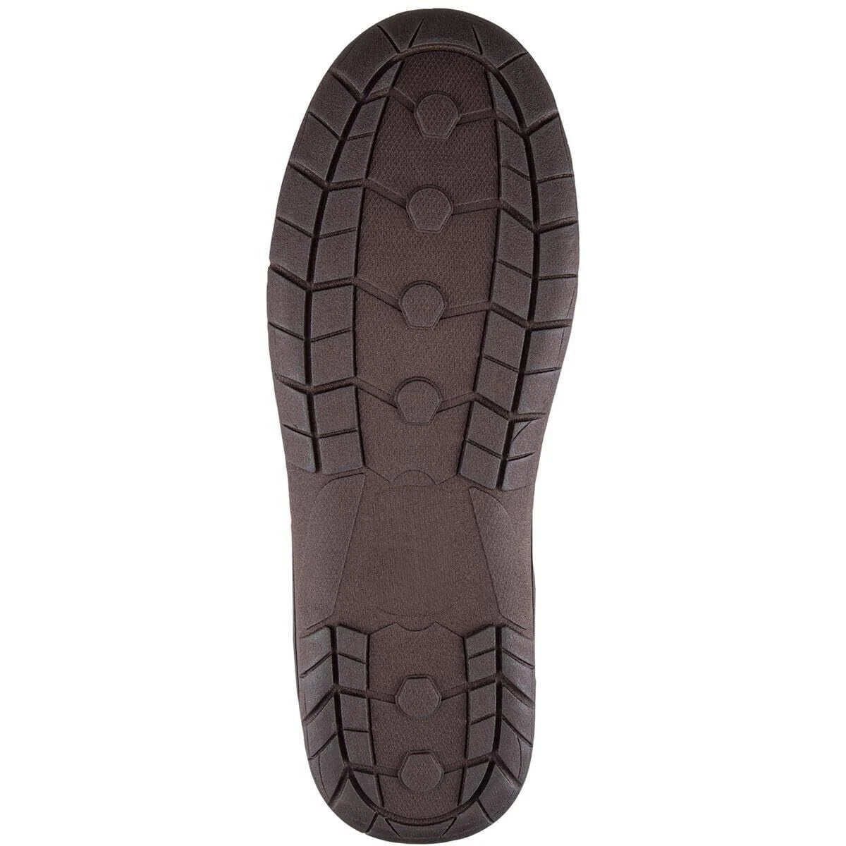 Haggar Mens Faux Sued Slip On Loafer Slippers, TAN, XXL 13-14