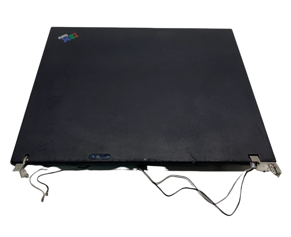 Lenovo Thinkpad T42 2373 Laptop LCD Screen &amp; Screen Back Cover Assembly