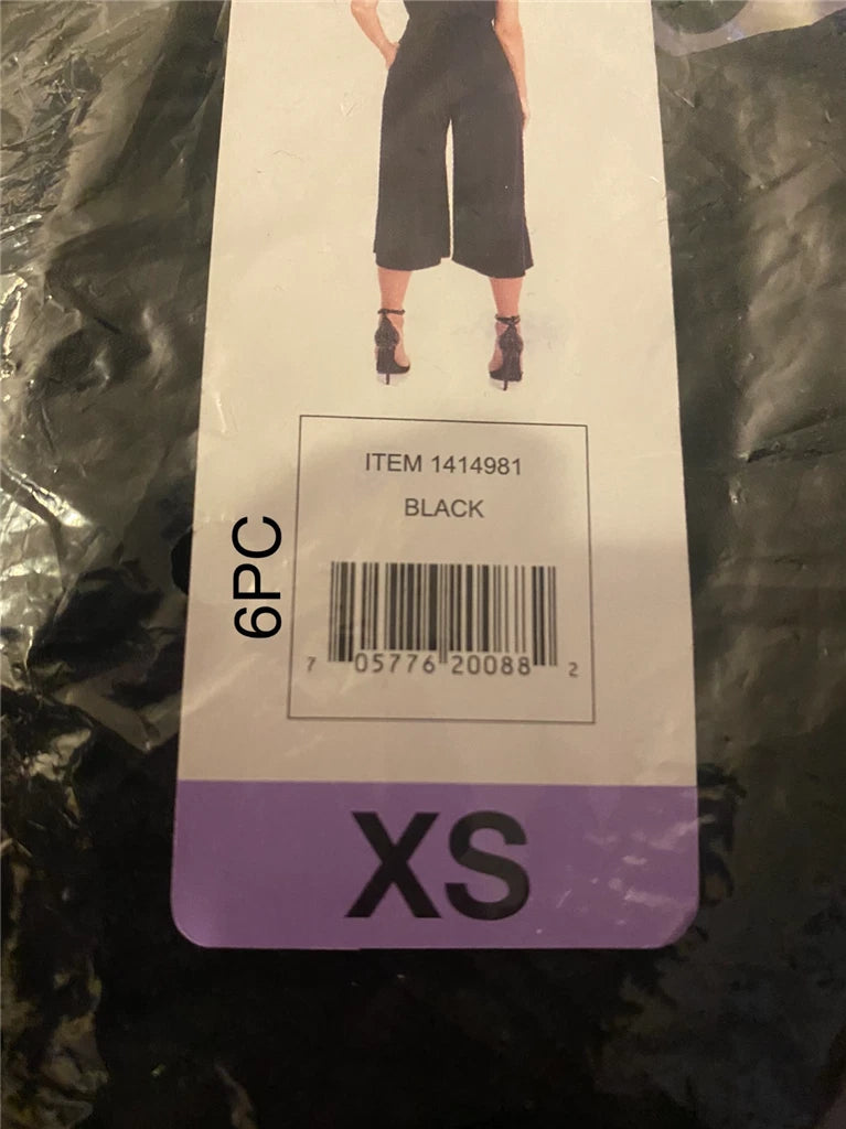 Sandra Darren Ladies' Sleeveless Jumpsuit, BLACK, XS