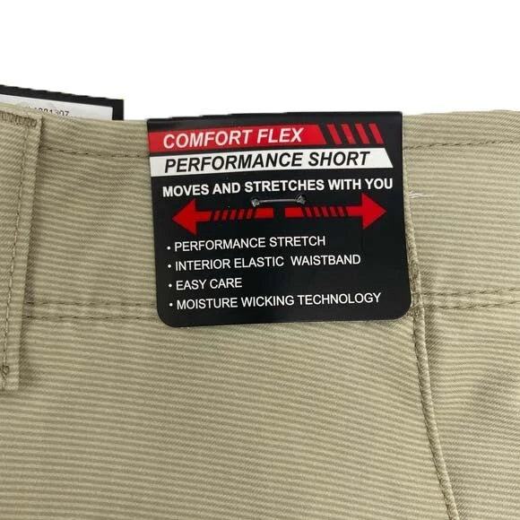 Bolle Mens Comfort Flex Performance Bermuda Shorts, SENECA ROCK, 40