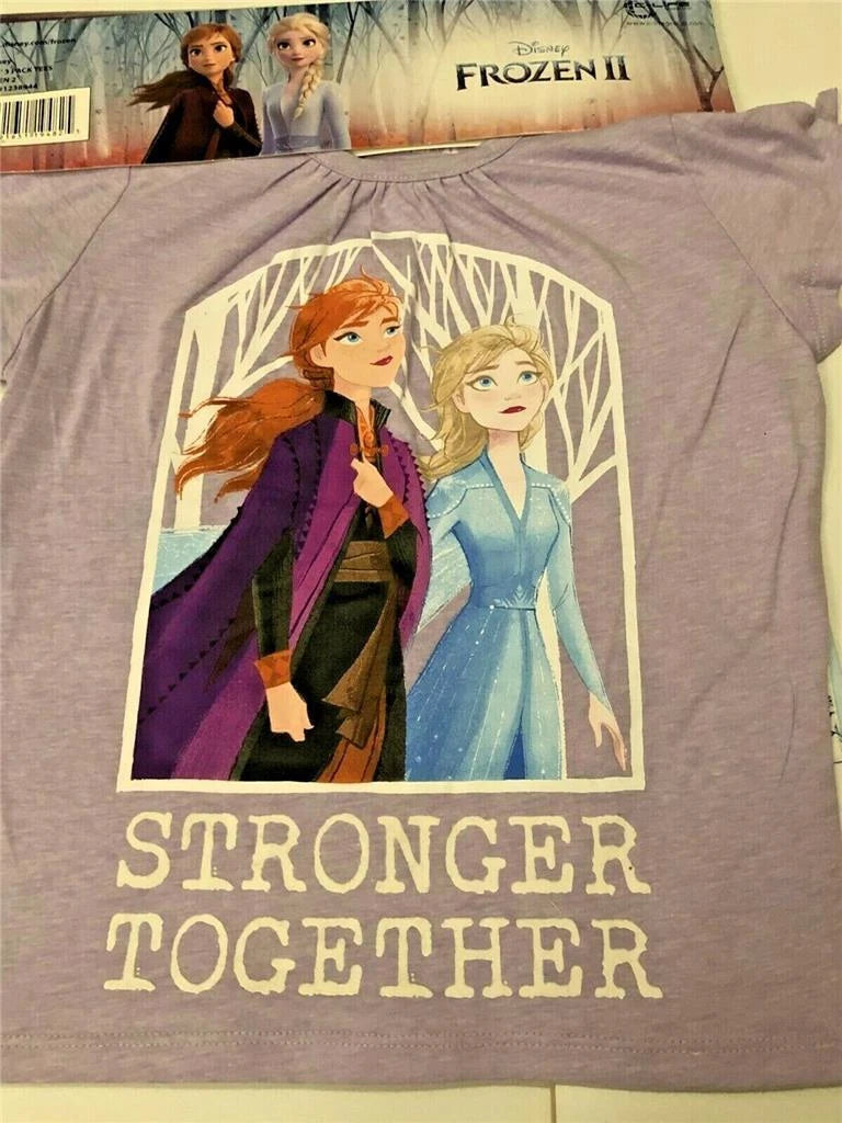 Disney Frozen Girls 3 Pack Tees, FROZEN , 5