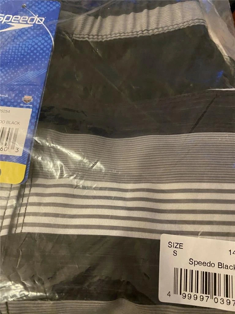 Speedo Men's Tech Volley Swim Trunks, SPEEDO BLACK, S 30/32