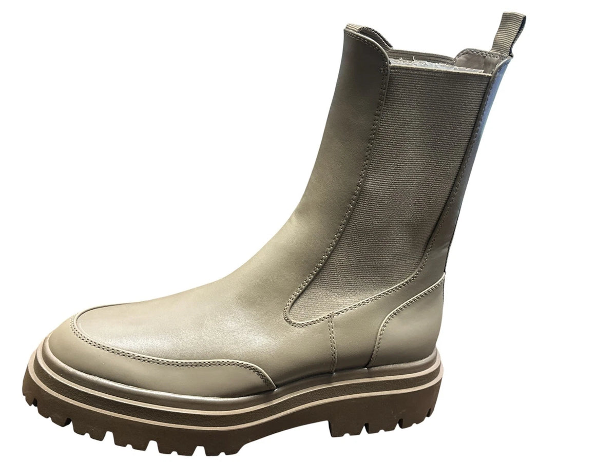Zara Women z1b Botin Ankle Boots, Beige, 40- 9