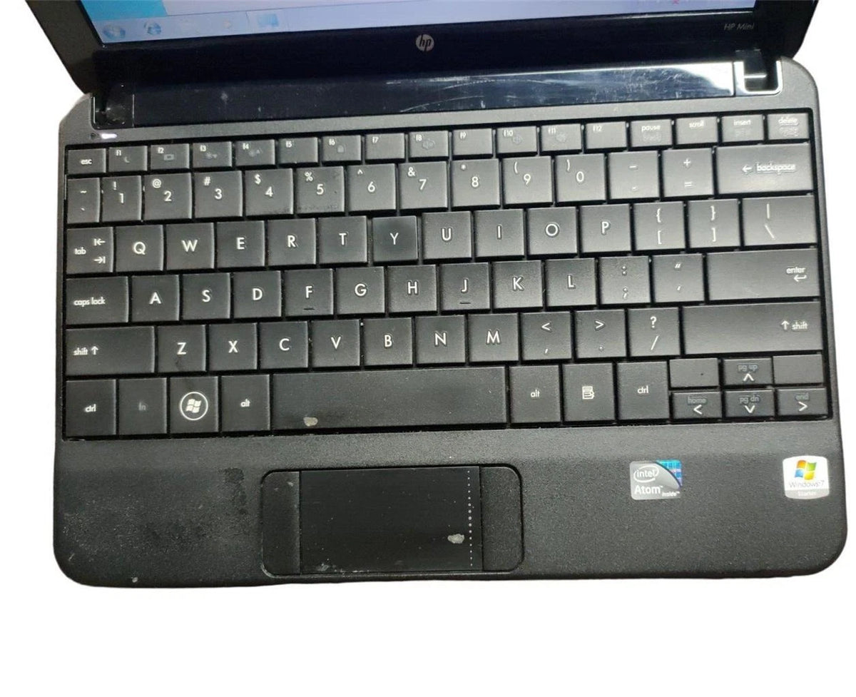 HP Mini 110 HSTNN-I70C 10.1" Intel Atom N270 1.6GHz 2GB Ram Windows 7 Starter
