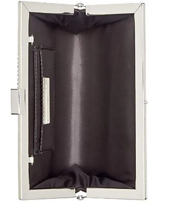 INC Loryy Embellished Clutch, Black Multi/Silver