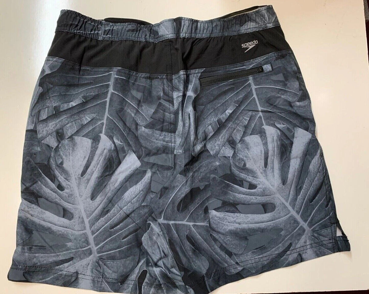 Speedo Men's Active Stretch Water Repellant Shorts, BLACK, Size L