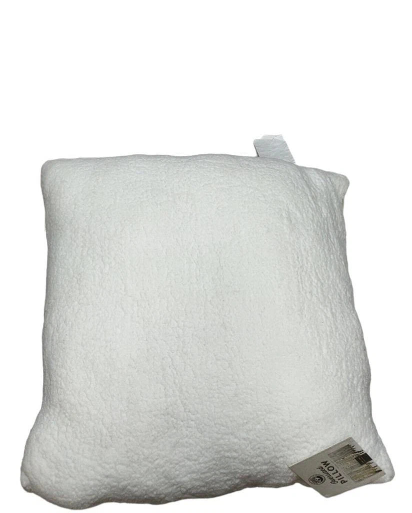 Morgan Home Oversized Reversible Decorative Pillow, Blue Plaid, 24 x 24