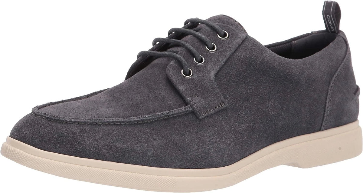 Calvin Klein Men's Todd Boots, Dark Gray, Size 9.5 M