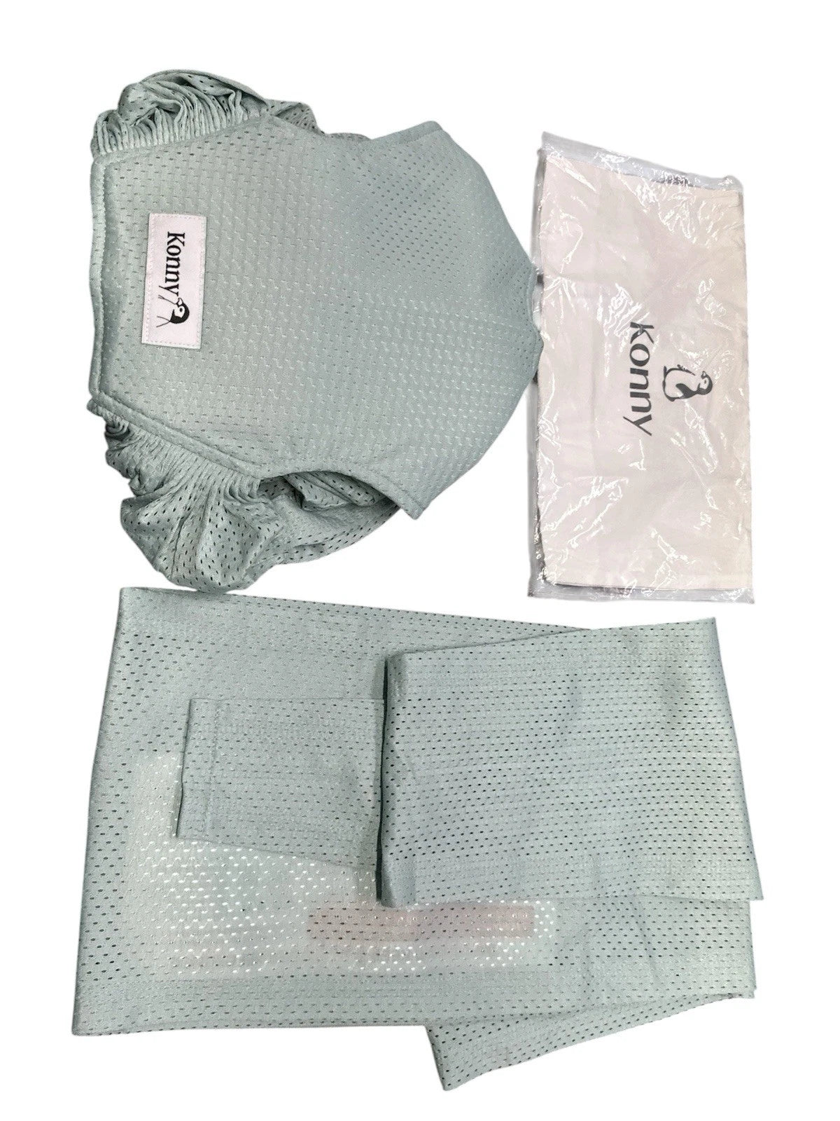 Konny Baby Carrier Flex AirMesh Premium Breathabl Material- Summer - Mint Medium