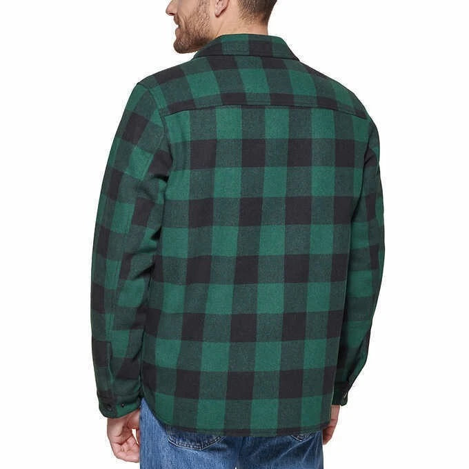 GH Bass &amp; Co Wool Blended Lined Jacket, GREEN, Size 3XL