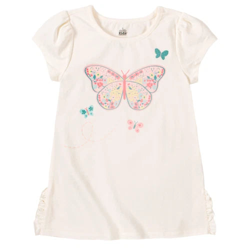 Headquarters Girls 4 Piece Set, PINK BUTTERFLY, 2T