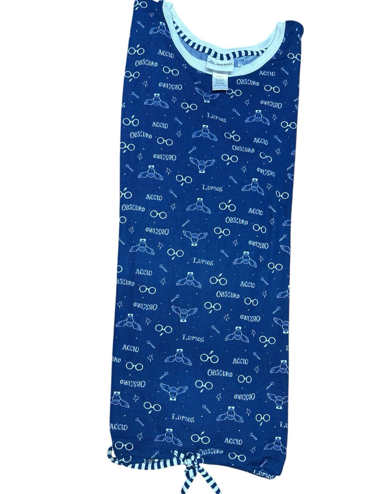 Wizarding World Harry Potter Womens 2-Piece Cozy Pajama Set ( NAVY, XXL)