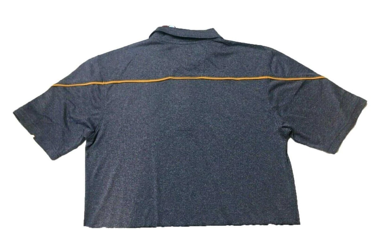 Champion Elite Men's Toledo Coach Collar Short Sleeve Polo Shirt, Navy, Medium