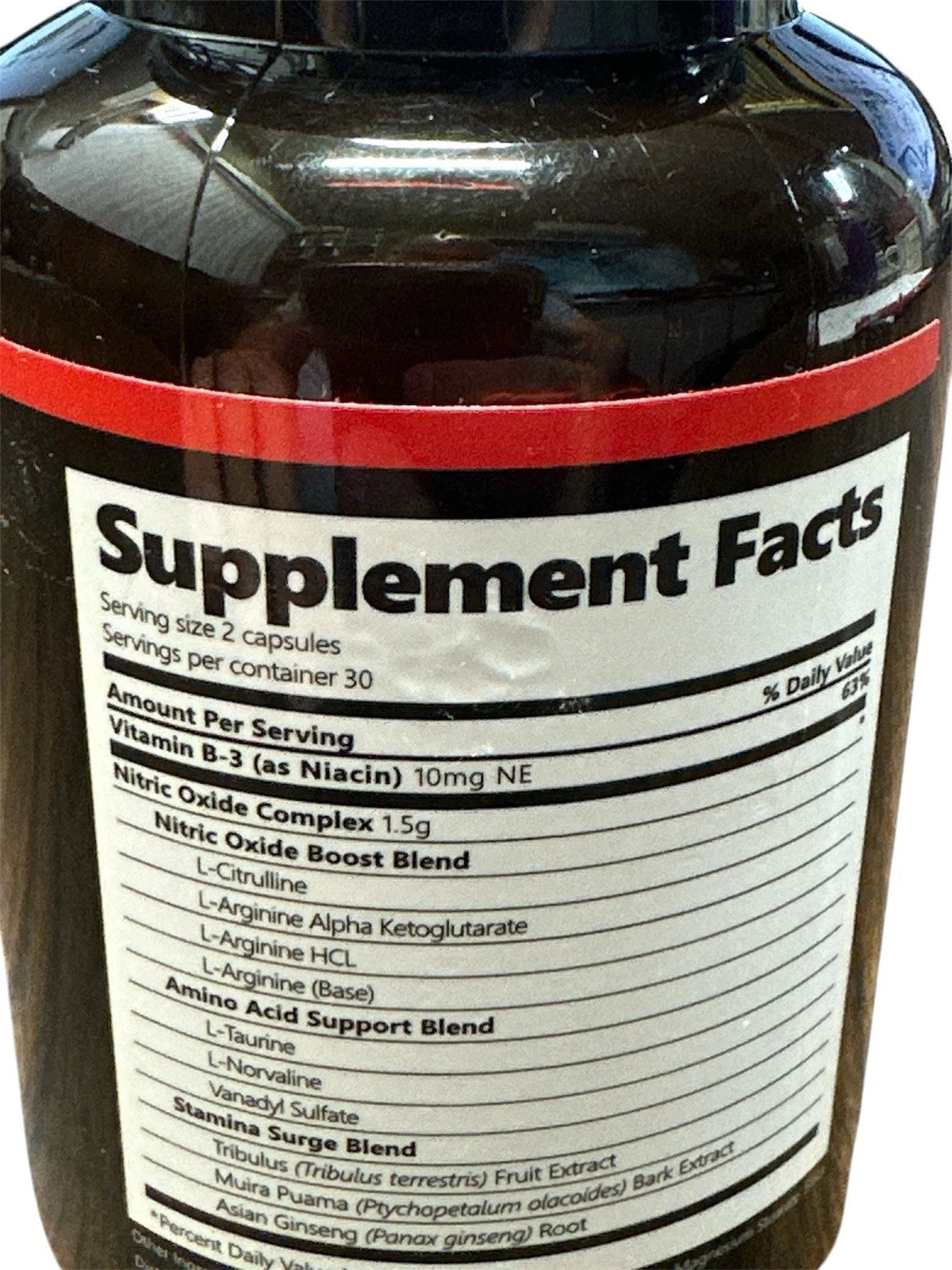 SNAP Nitric Oxide Booster 1500mg L-Arginine L-Citrulline Clean Label Certified