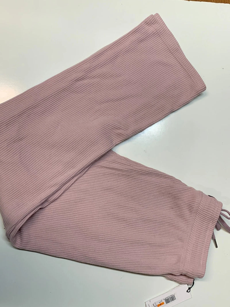 Calvin Klein Ladies Performance Ribbed Track Pants, PINK, S