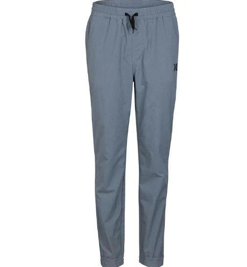 Hurley Boys' Woven Jogger Pants, GREY, XS