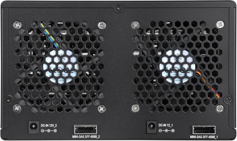Silverstone Tek RL-TS821S 8 Bay 2.5" SAS/SATA Hard Drive Enclosure to Mini-SAS