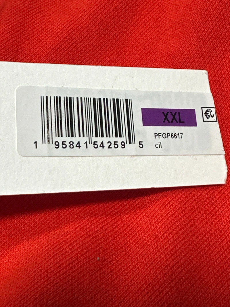 Calvin Klein Performance Women's Flocked Split Logo Jogger Pants Secret Red, XXL