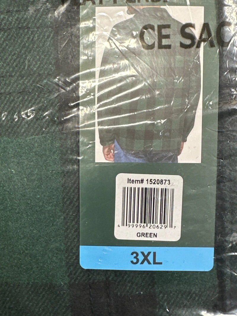 GH Bass &amp; Co Wool Blended Lined Jacket, GREEN, Size 3XL