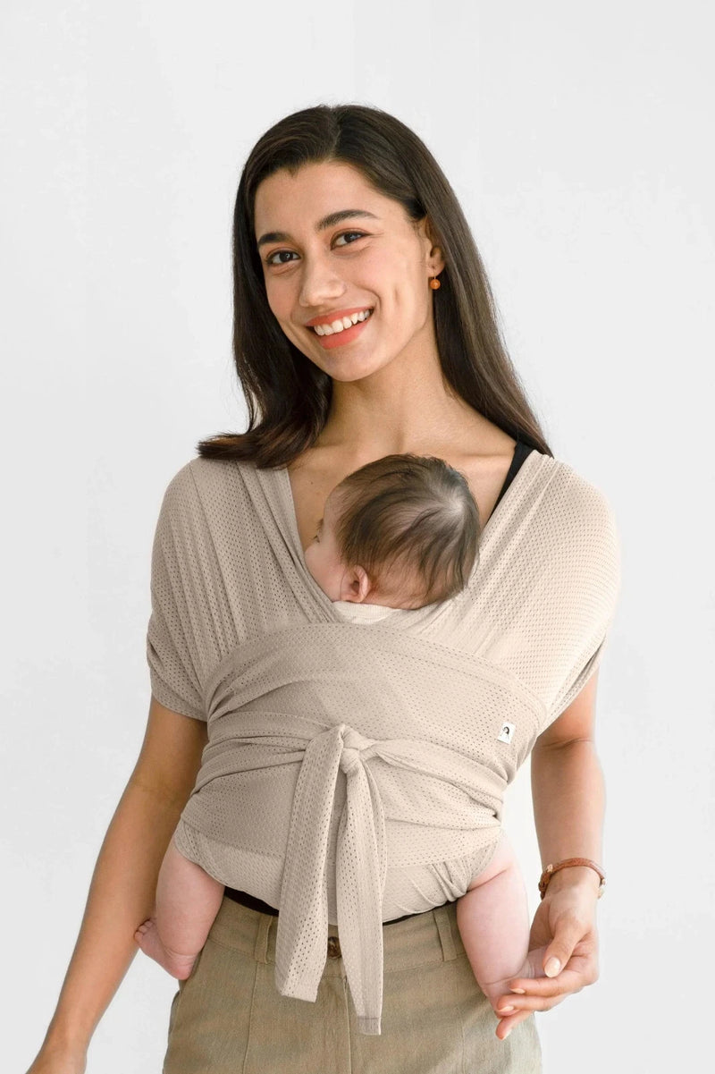 Konny Baby Carrier AirMesh Premium Material- Summer Beige XL