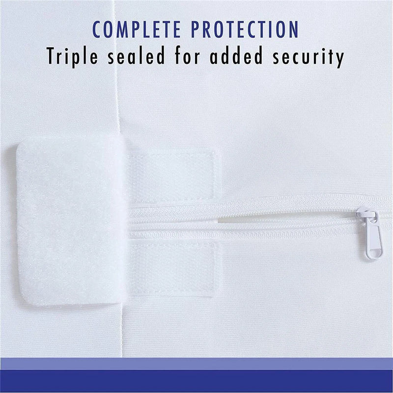 Levinsohn Textile Allergy Relief Mattress Protector Cover, Twin