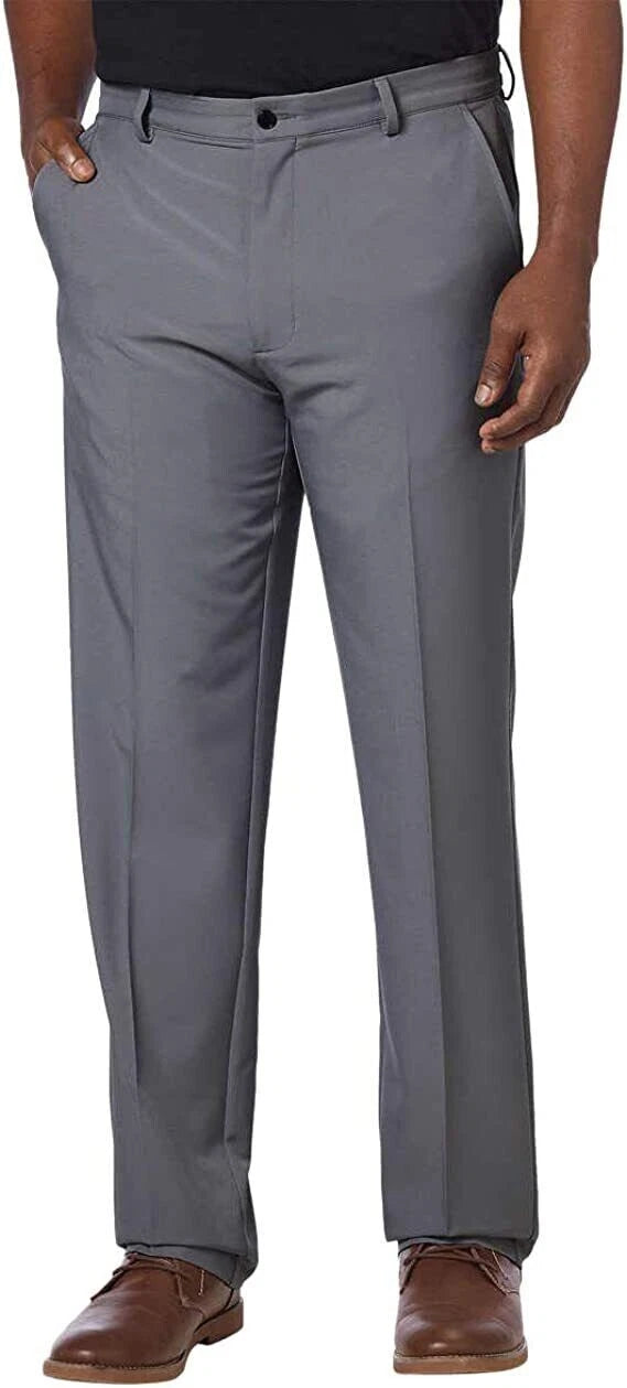 Greg Norman Men's Ultimate Pants - Steel- 38x30