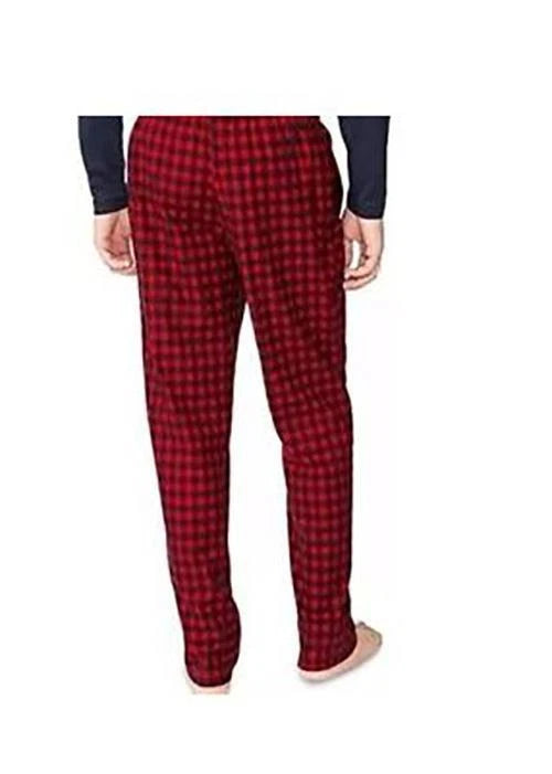 Nautica Men’s 1 Pack Fleece Pants, RED, XXL