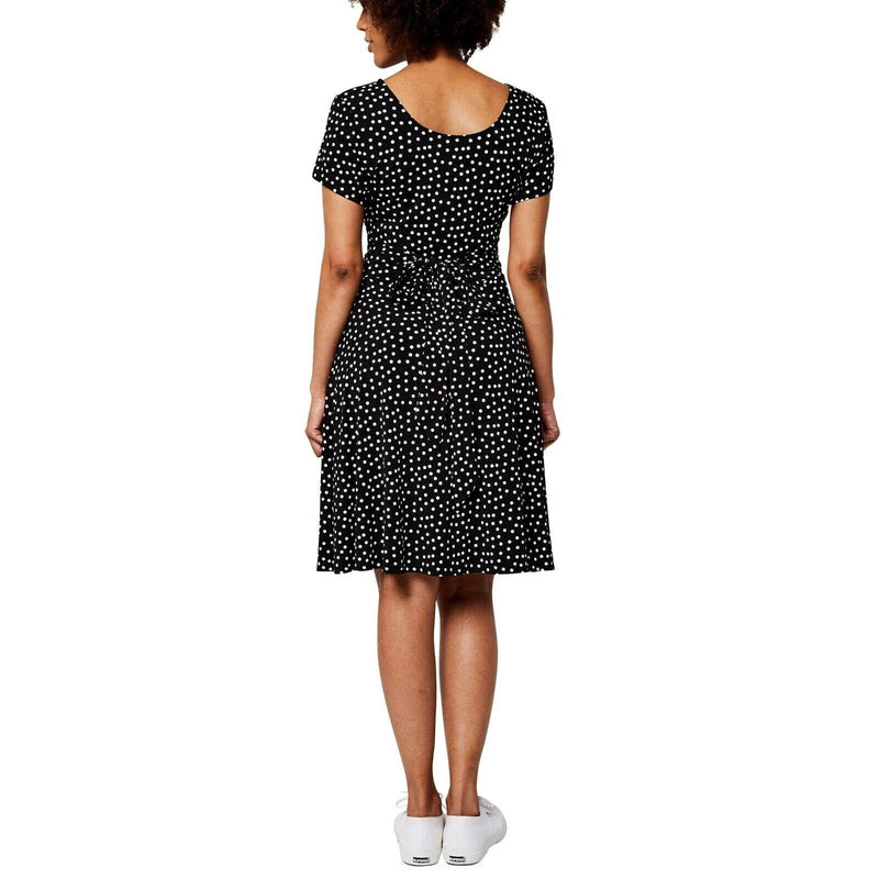 Leota Ladies’ Short Sleeve Dress, CONFETTI DOT, M