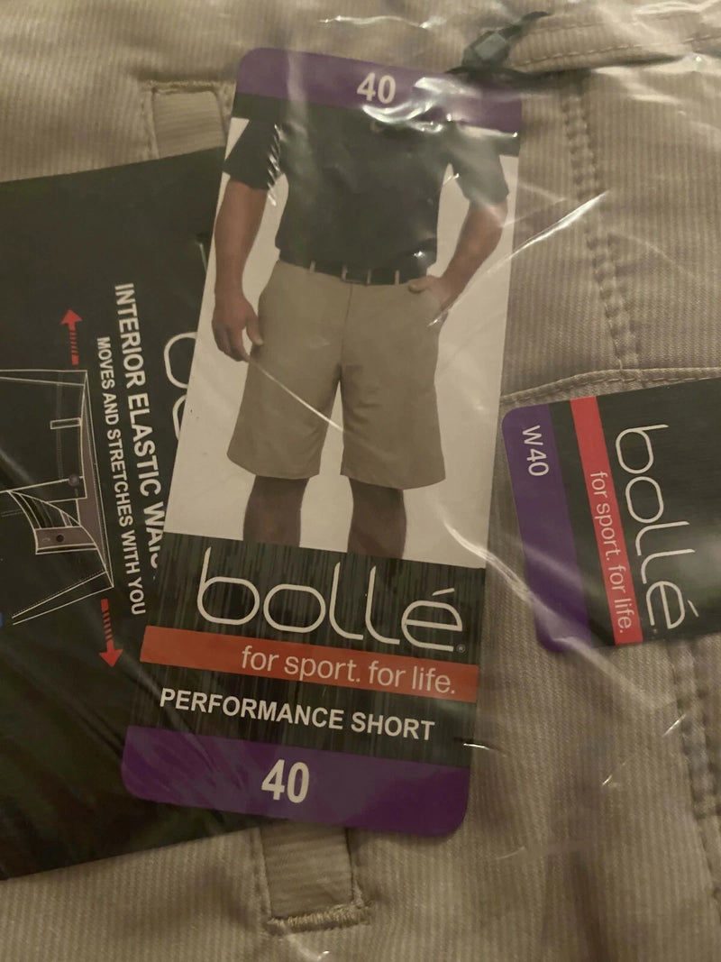 Bolle Mens Comfort Flex Performance Bermuda Shorts, SENECA ROCK, 40