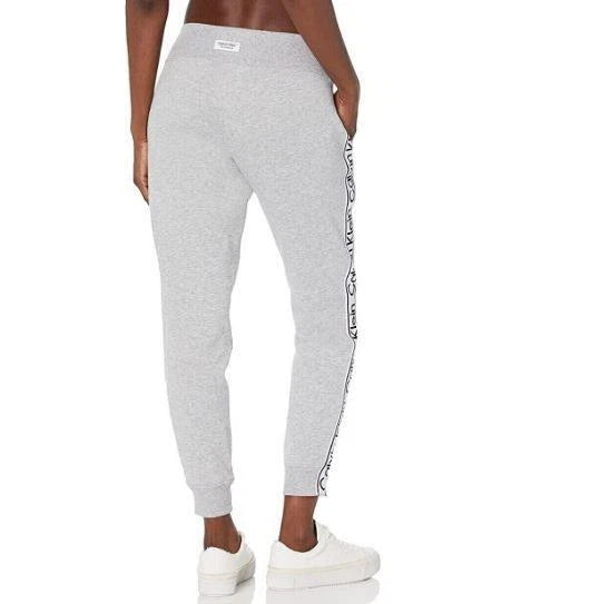 Calvin Klein Performance Women's French Terry Logo Tape Skinny Jogger, XL