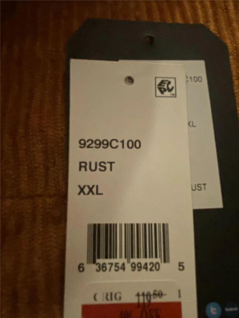 Authentic Collection B Juniors' Cropped Corduroy Puffer Coat (XXL, Rust)