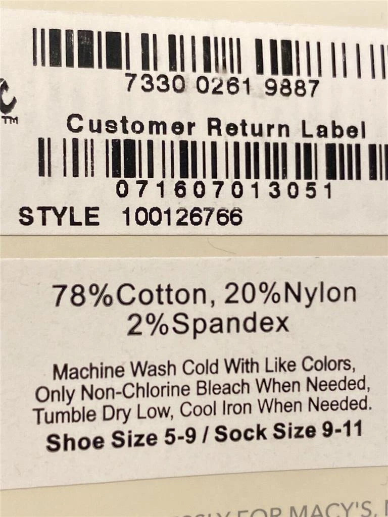 Jenni Women's 3Pack Daisy &amp; Tie-Dyed Crew Socks, Shoe size 5-9 Sock size 9-11