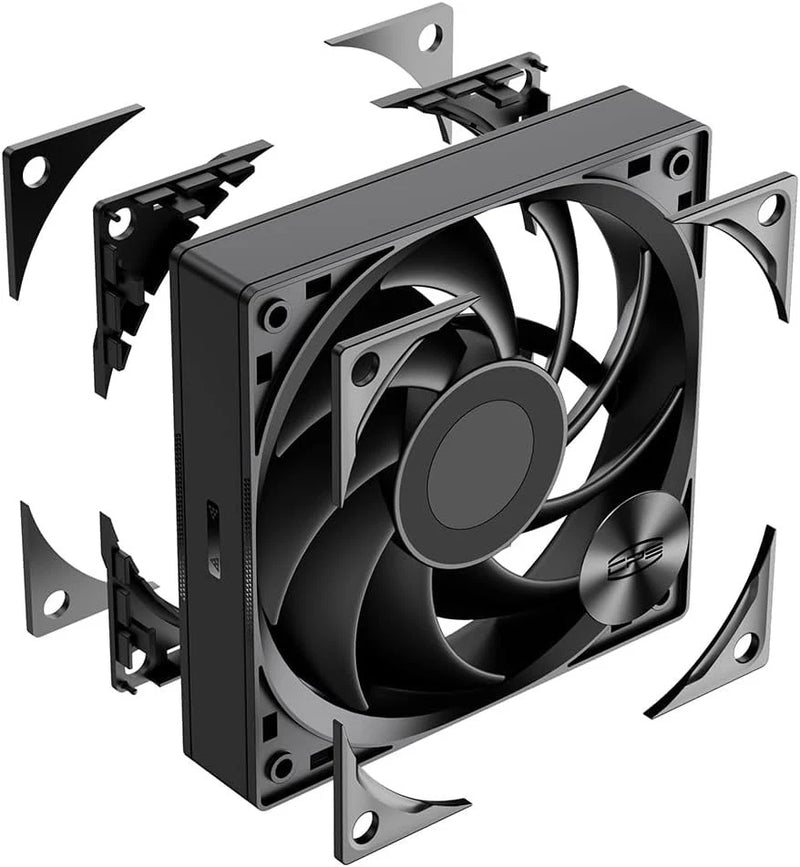 PCCOOLER BK CPU Cooler RZ620-BKNWNX-G<wbr/>L CPS RZ620 265W TDP CPU Cooling Fans Dual