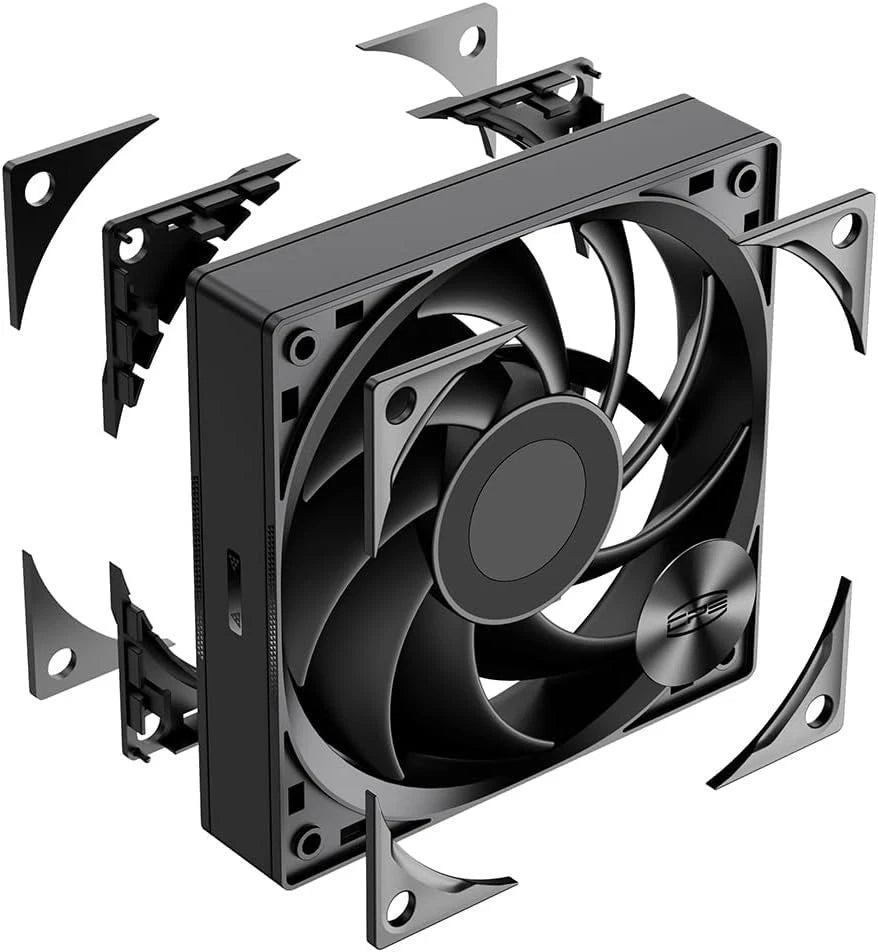 PCCOOLER BK CPU Cooler RZ620-BKNWNX-G<wbr/>L CPS RZ620 265W TDP CPU Cooling Fans Dual
