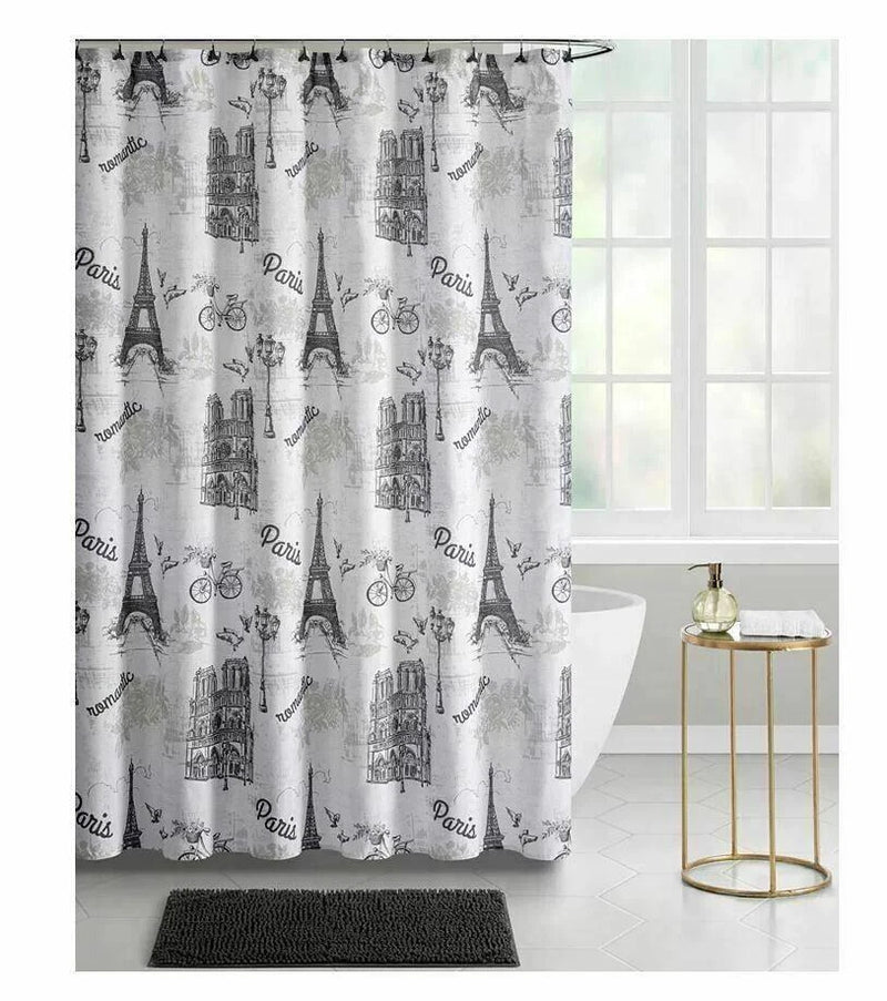 Seventh Studio Paris 14-Piece Shower Curtain Bath Set