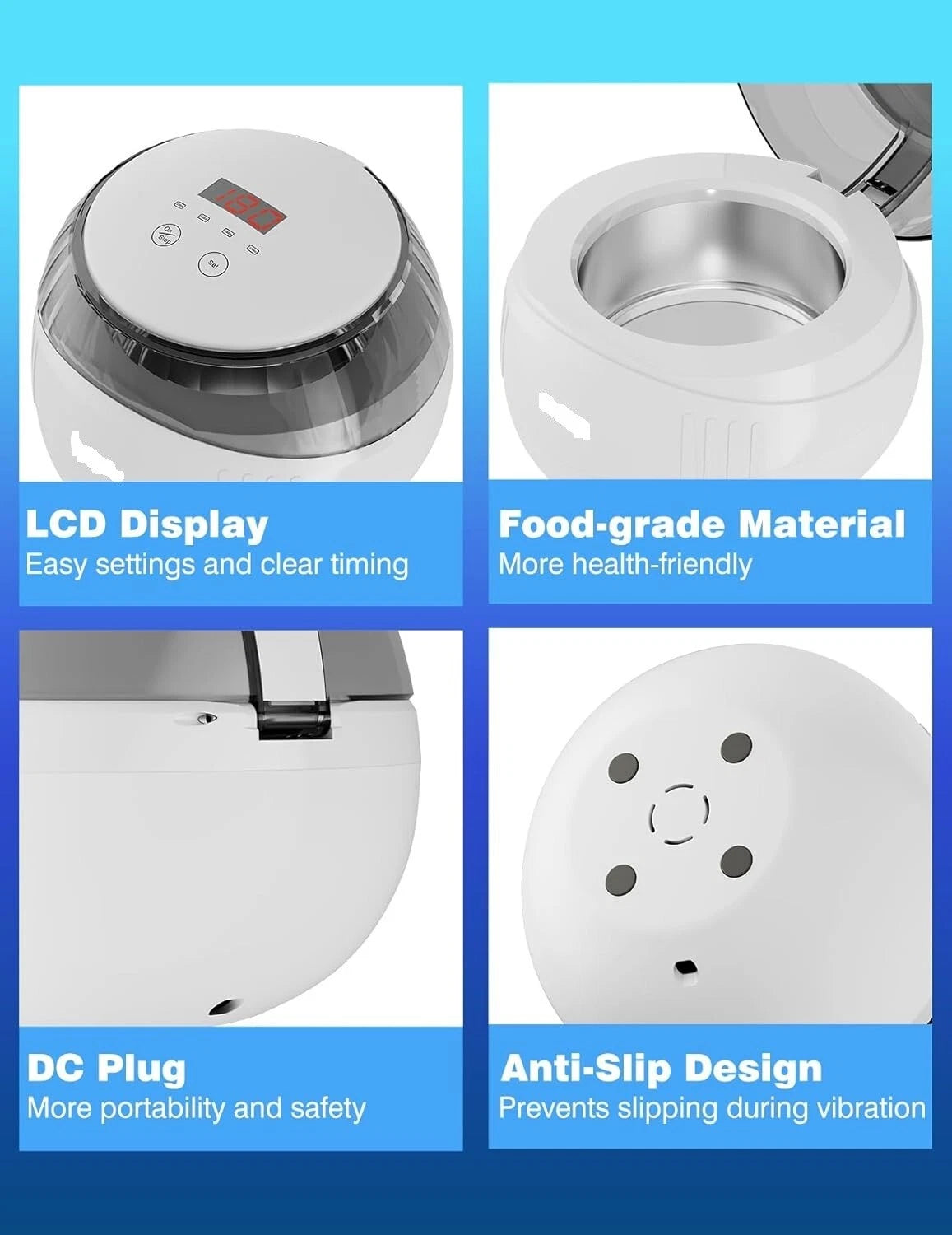Multi Function Ultrasonic UV Cleaner Machine for Dentures