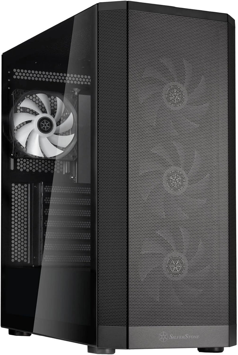 Silverstone Technology FARA 514X Black ATX All-Metal Tower Chassis with Dual Rad