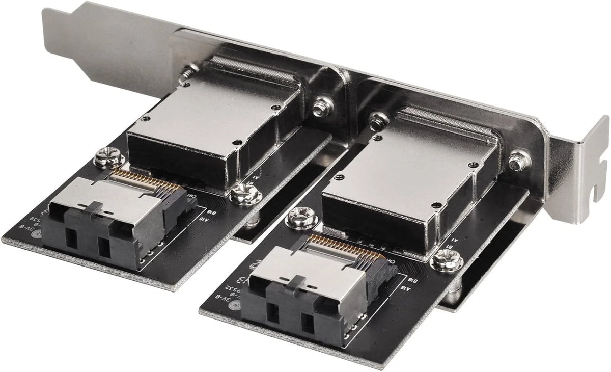 Silverstone Tek RL-TS821S 8 Bay 2.5" SAS/SATA Hard Drive Enclosure to Mini-SAS