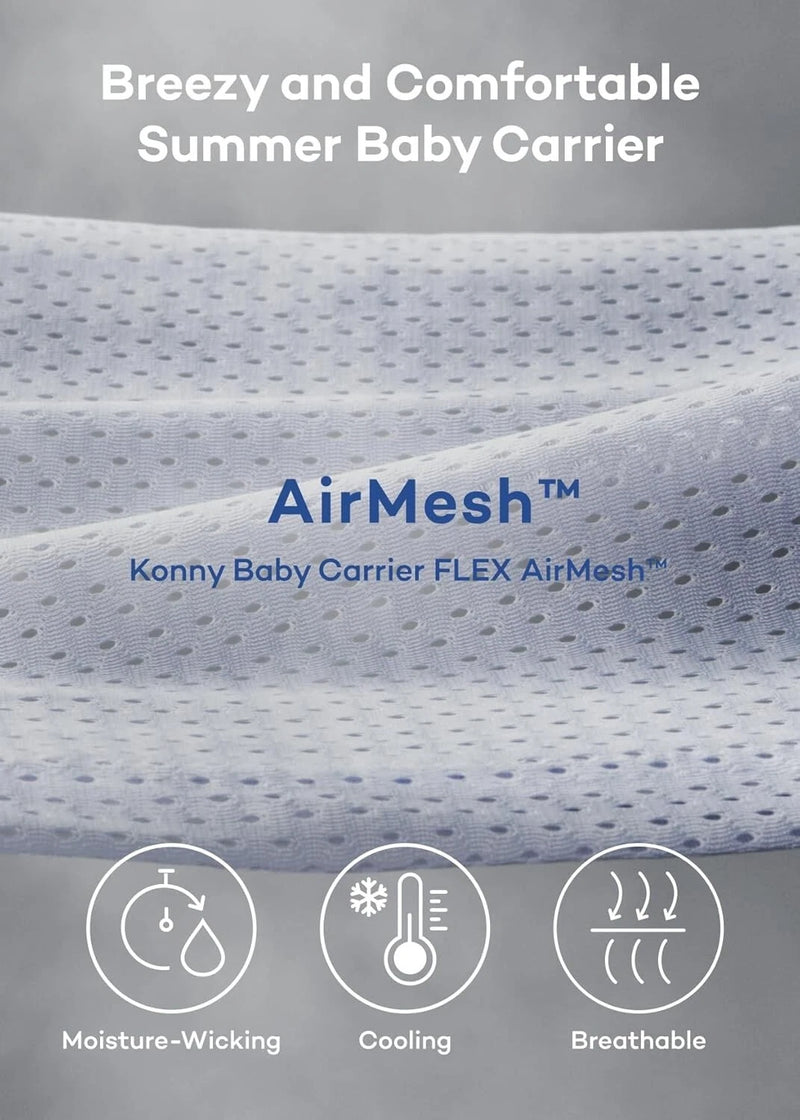 Konny Baby Carrier AirMesh Premium Material- Summer Beige XL